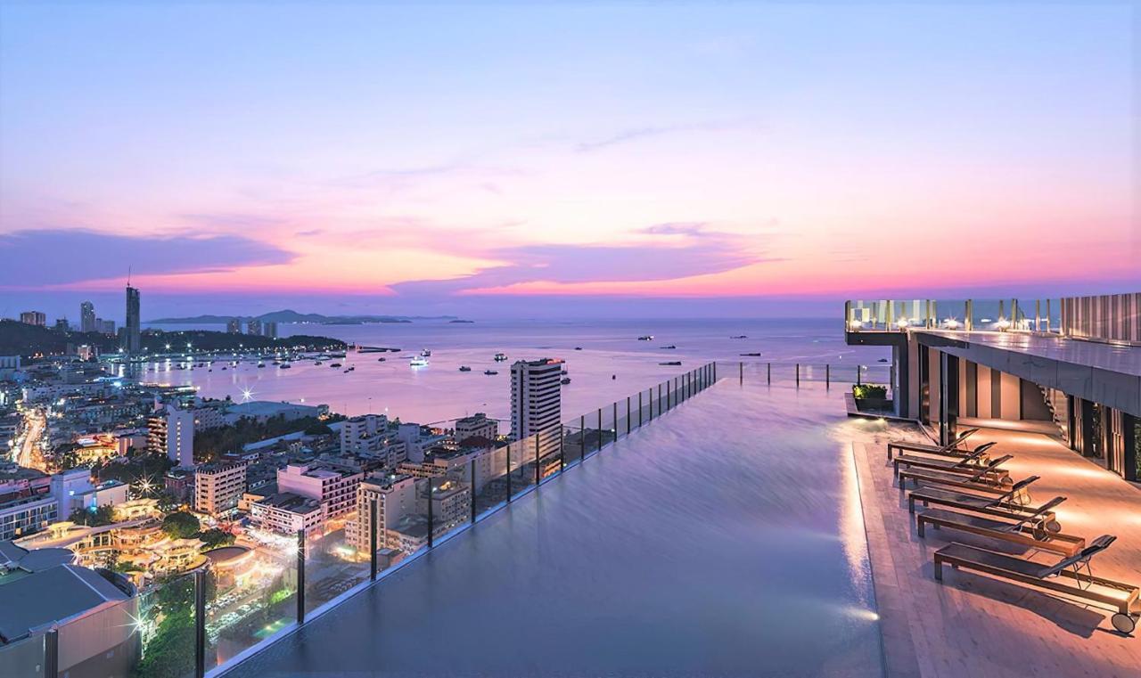 Amazing Infinity Pool Condo Next To The Beach Pattaya Extérieur photo