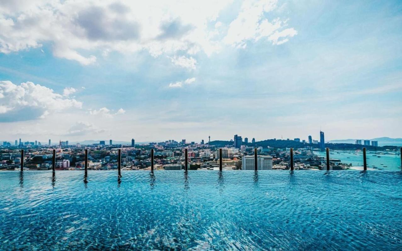 Amazing Infinity Pool Condo Next To The Beach Pattaya Extérieur photo